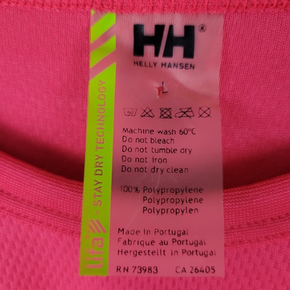 HELLY HANSEN | long sleeve scoop neck base layer fitted thermal top - Picture 5 of 5
